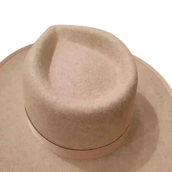 Gigi Pip Women's Tan Australian Wool Monroe Rancher Hat - Picture 2 of 13